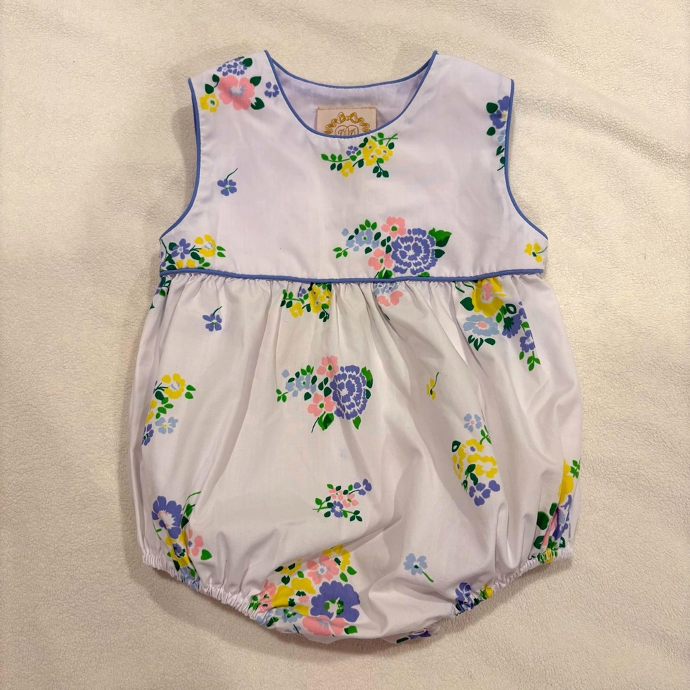 TBBC Floral Bubble 6-12mos